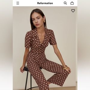 REFORMATION BEV JUMPSUIT